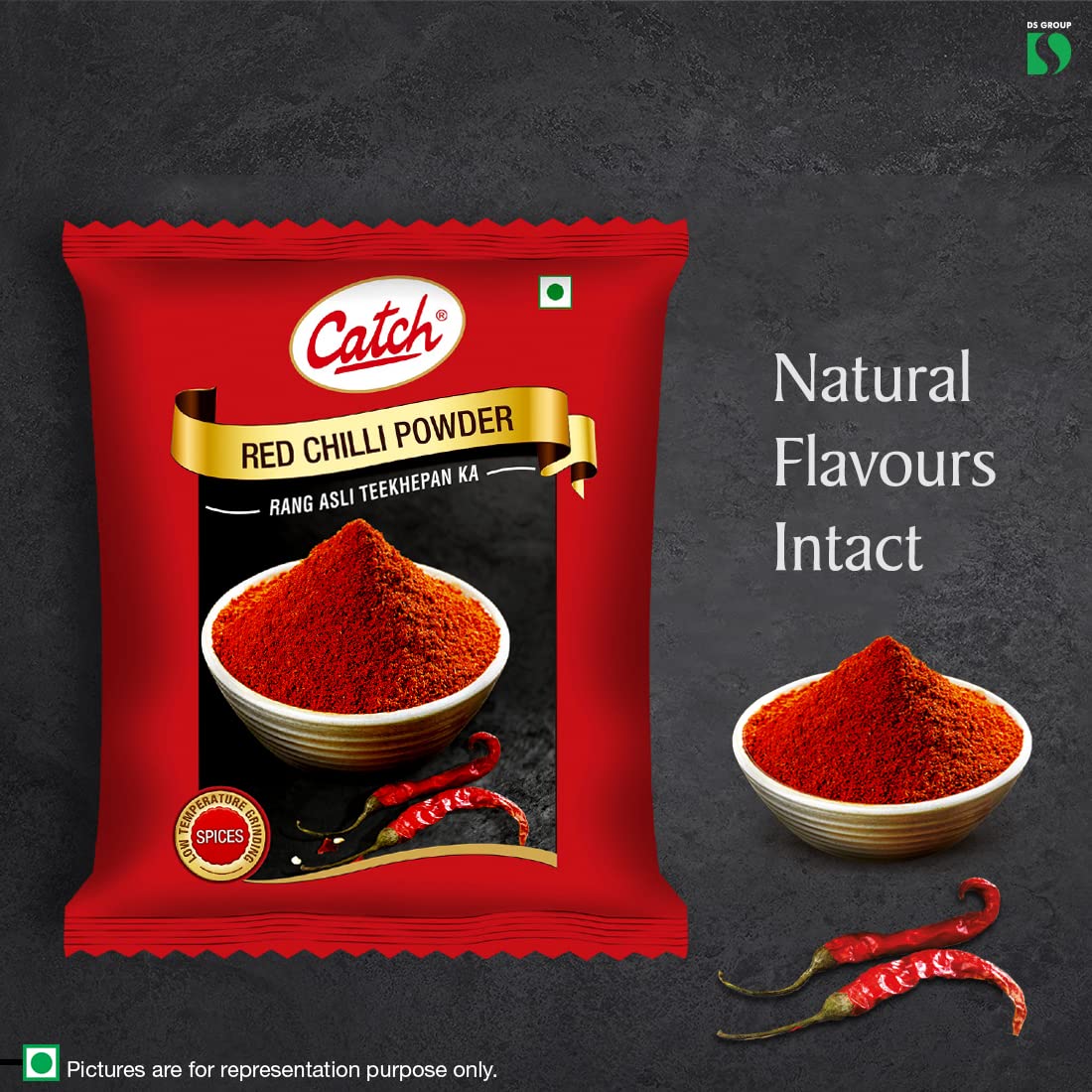Red Chilli Powder Pouch