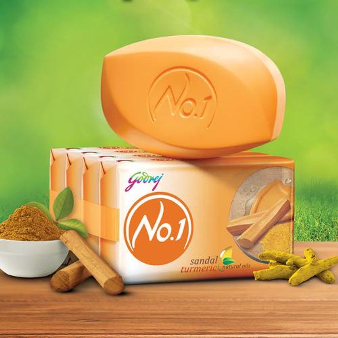 No1 Soap Haldi Chandan 4+1