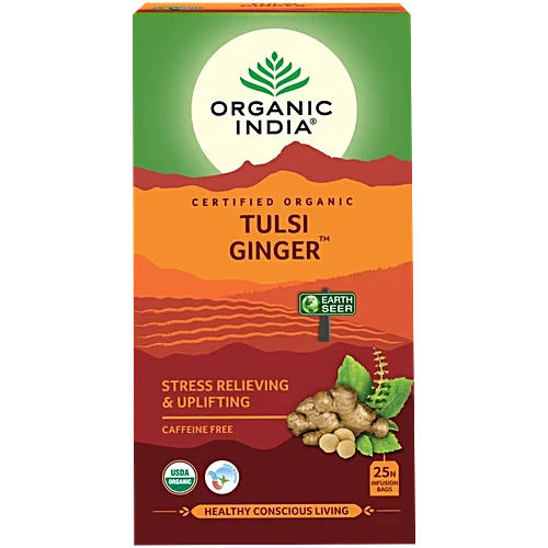 Organic Tulsi Ginger Tea