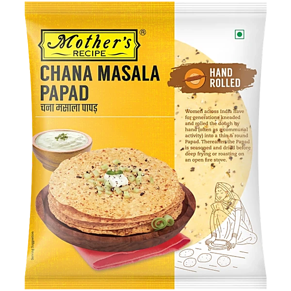 Mothers Papad Chana Masala Papad