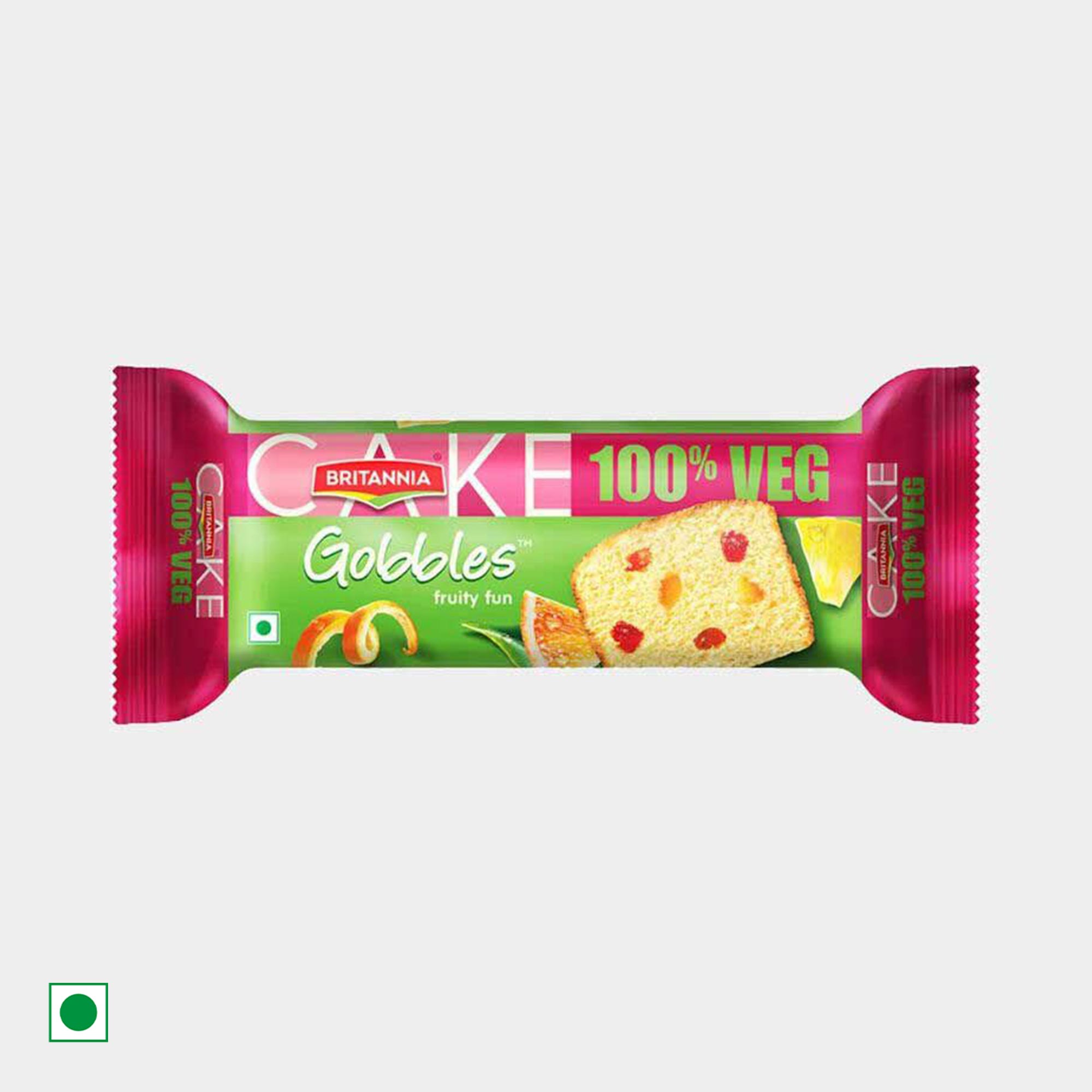 Britannia Cake Gobbles Fruity Fun Veg