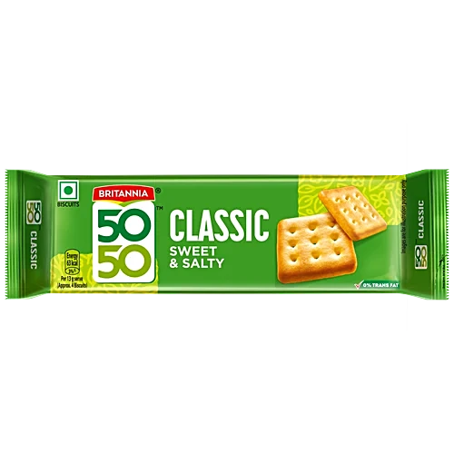 Britannia 50+50 Sweet & Salty