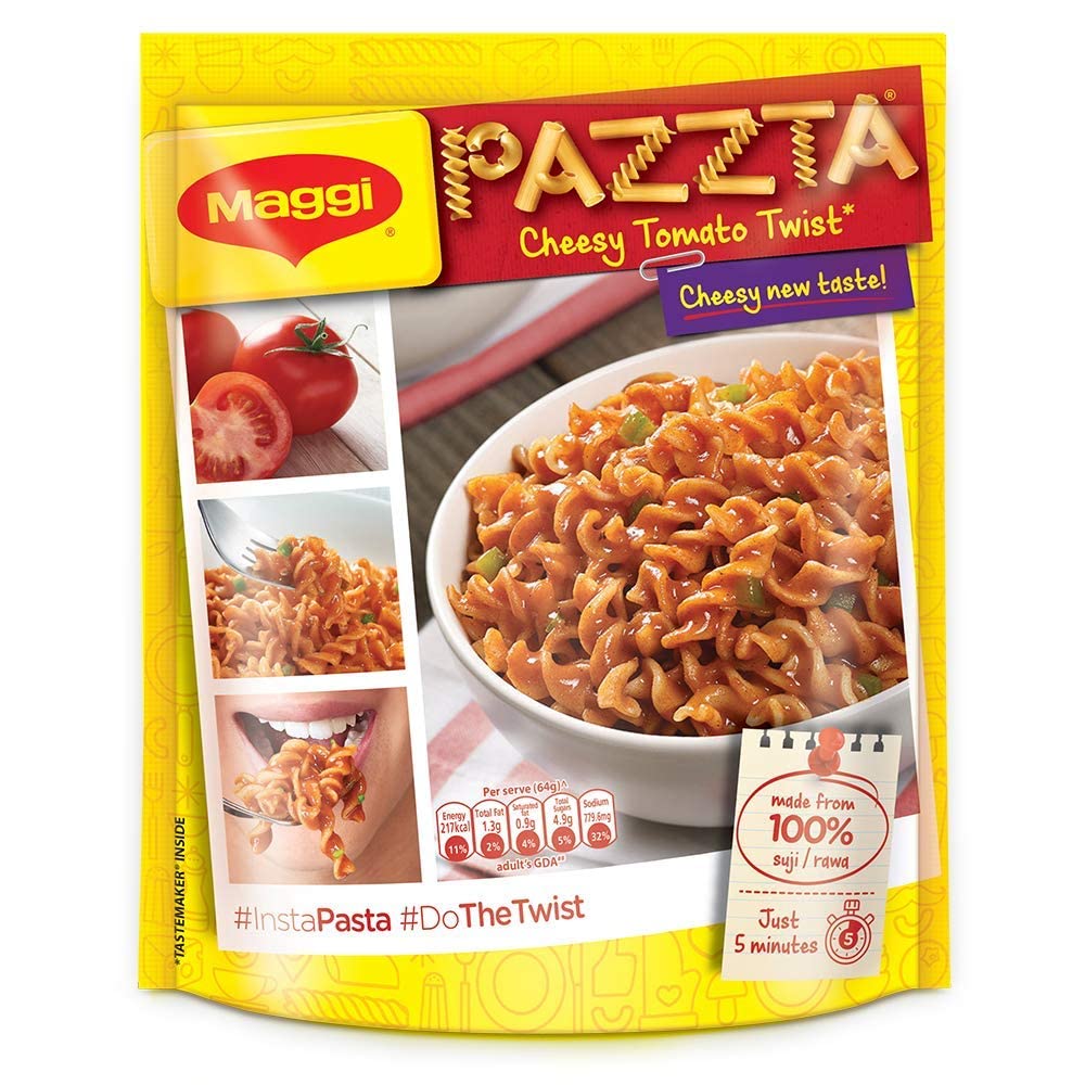Maggi Cheesy Tomato Pazzta