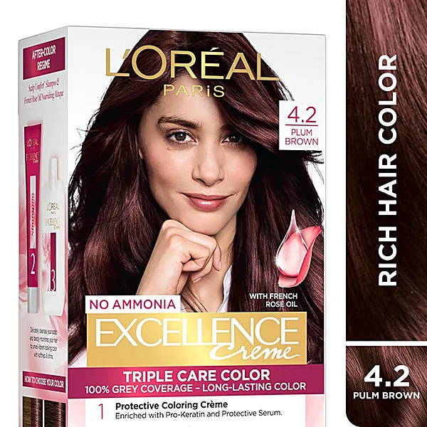 Ex 42 Plum Browm Cream +