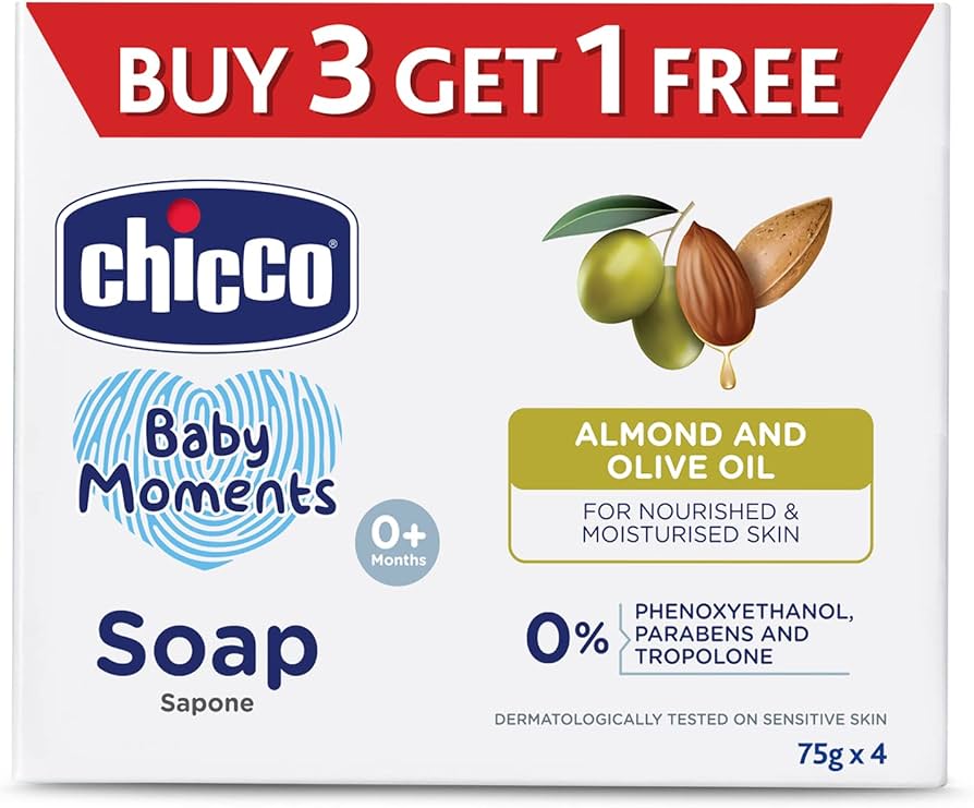 Baby Soap Sapone 3 Get 1 Free X 4