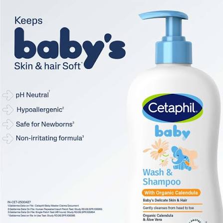 Baby Wash & Shampoo Calendula